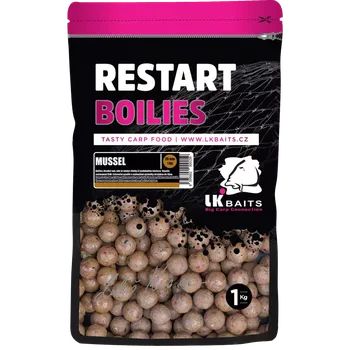 Boilies LK Baits ReStart Boilie Mussel 30 mm, 1kg