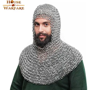 Kukla Hliníková Kroužková kukla, kulaté kroužky nýtované nýtky s půlkulatou hlavou