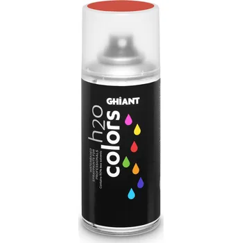 Výtvarná barva Ghiant - H2O akrylová barva ve spreji - 150 ml - jasně červená