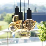 SEGULA Illusion G125 2Crescent E27 8W dim smoke kouř, čirý - Doprava zdarma