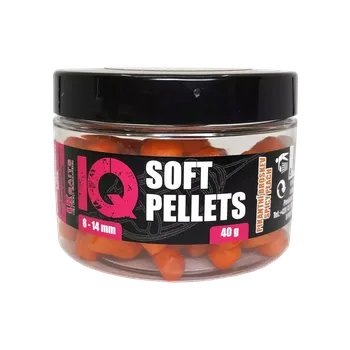 Nástraha LK Baits IQ Method Feeder Soft Pellets Spicy Peach 8 - 14mm 40g