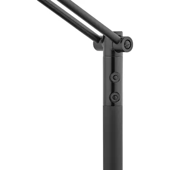 Lampička HELL LED oblouková lampa Evolo CCT, černá 1 x 6 W LED - Doprava zdarma