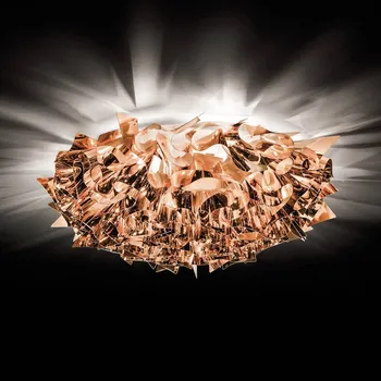 Slamp Veli designové stropní světlo, Ø 53cm, měď 2 x 12 W LED - Doprava zdarma