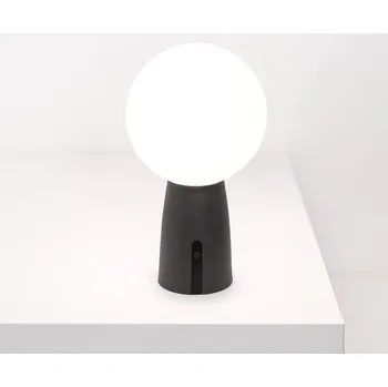 Venkovní osvětlení Zafferano Olimpia akumulátorová stolní lampa IP54 tmavě šedá - Ø základna 8 cm 1 x 2 W LED - Doprava zdarma