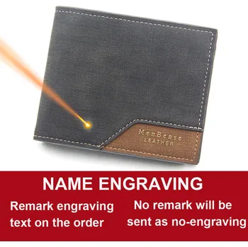 Ledvinka Pánský cardholder s možnosti gravírování Barva (Varianta): Black1 Name