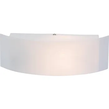 Venkovní osvětlení Brilliant Venkovní nástěnné svítidlo Interface, bílé, šířka 31 cm, plastové bílá 1 x 25 W
