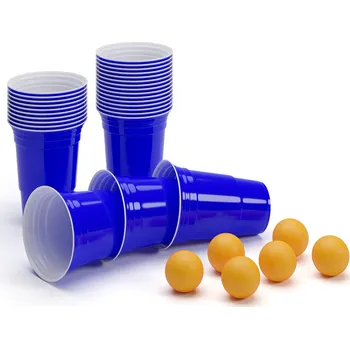 Hrací kostka BeerCup Williams modré párty kelímky na pivo pong (10038882)