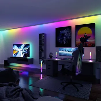 Osvětlení Paulmann EntertainLED Lightbar, RGB, 30 cm, sada 2 ks černá, bílá 2 x 0,6 W LED - Doprava zdarma