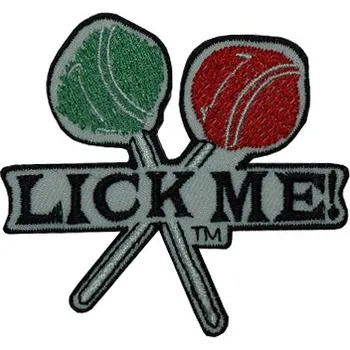 Nášivka Lick Me nášivka