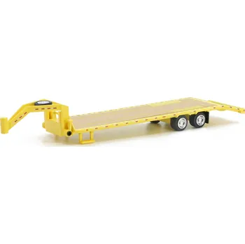 autíčko Gooseneck trailer žlutá 1:64 Přives - Autotrailer - model 1/64