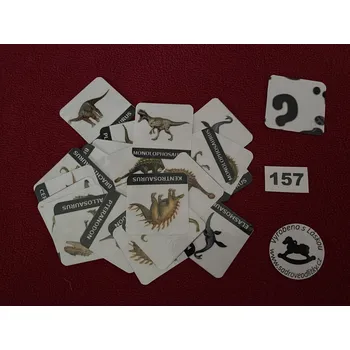 Pexeso HandMade by VeJa Velké pexeso vel.XL č.157 - Draci ll. (24kousků)