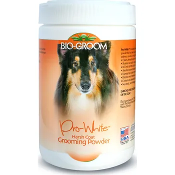 Kosmetika pro psa Bio-Groom Bio Groom Pro White Kartáčovací pudr na hrubou srst Obsah: 226g