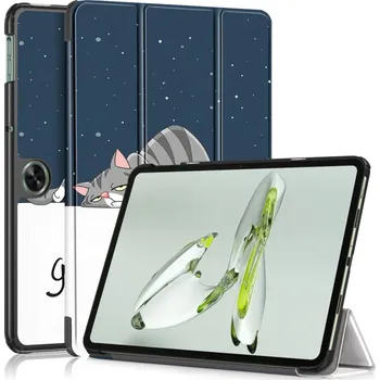 Pouzdro na tablet VSECHNONAMOBIL 80755 ART Zaklápěcí pouzdro pro OnePlus Pad Go LAZY CAT