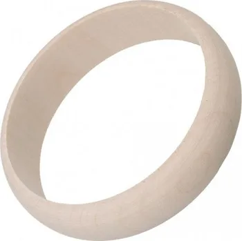 Šperk Dřevěný náramek zakulacený 2 cm