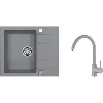 Granitový dřez SET ALVEUS CADIT 10/81 + BATERIE ROXA 81