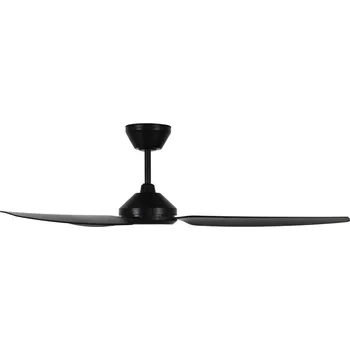 Lampička Beacon Lighting Stropní ventilátor Beacon Polis black DC silent Ø 137 cm IP55 černá - Doprava zdarma