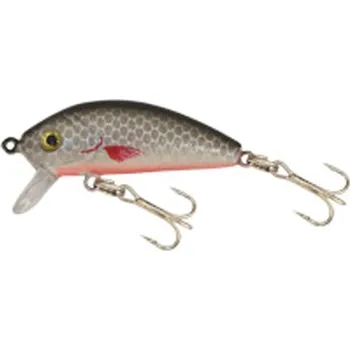 Umělá nástraha KAMASAKI - Wobler Perch 2 Silver Black Red 5,5 g 4 cm