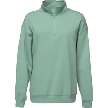 Dámská mikina Dámská mikina Roxy ESSENTIAL ENERGY HALF ZIP M Světle modrá, Světle zelená