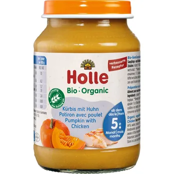 Holle BIO zeleninový příkrm 190 g, dýně s kuřecím masem