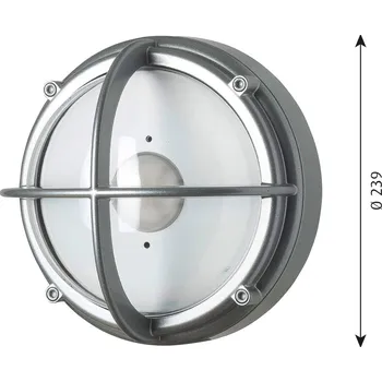 Venkovní osvětlení Louis Poulsen LED venkovní nástěnné svítidlo Skot, hliník/čirá, IP66 hliník, čirý 1 x 6,5 W LED - Doprava zdarma