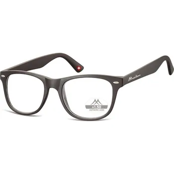 Brýle na čtení MONTANA EYEWEAR Dioptrické brýle MR67 BLACK+3,50