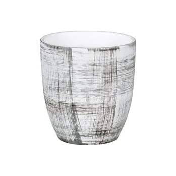 Obal na květináč Obal na květník KODET GRID keramický matný d13x14cm