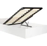 Postel CLP 100x200 cm s roštem bílá