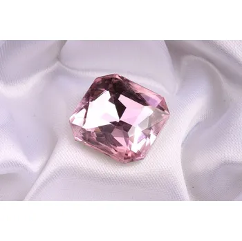 Dětské navlékací korálky Skleněný šaton 23x23mm - č.209