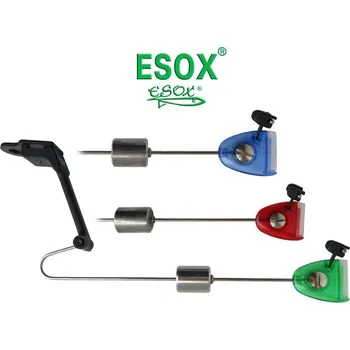 Signalizace záběru Swinger ESOX QUEST zelený (Swingry Esox Quest Carp jsou již léty ověřené a svojí kvalitou a hlavně cenou přesvědčily už velké množství rybářů a staly se najprodávanějším swingrem na našem trhu.)