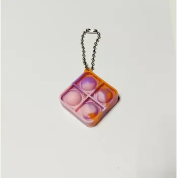 POP IT POP IT antistresová klíčenka - ČTVEREC 7 (Značka: JK-ZMM)