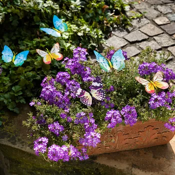 Dámské pantofle 3Pagen 18 světélkujících motýlků