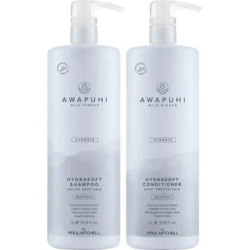 Kosmetická sada Paul Mitchell Awapuhi Wild Ginger Hydrate Save Big Duo Set - Šampon 1000 ml + kondicionér 1000 ml Dárková sada
