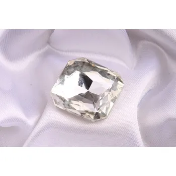 Dětské navlékací korálky Skleněný šaton 23x23mm - č.207