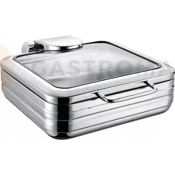 Gymnastický kůň Indukční ohřívač GN 2/3 se skleněným poklopem | FINE DINE, Deluxe Eco