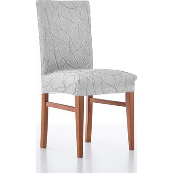 Potah na židli Blancheporte Pružný žakárový potah na židli se vzorem obloučků světle šedá židle