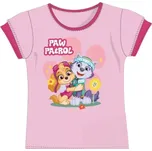 dovoz EU Dívčí tričko Paw Patrol světle růžové