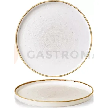 Talíř Plytký talíř s okrajem 210 mm | CHURCHILL, Stonecast Barley White