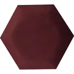 Egibi Čalouněný akustický panel nástěnný Riwiera 59 bordó hexagon - Hexagon 6x15 cm - 1 rok na vrácení + DOPRAVA ZDARMA k Vám i zpět