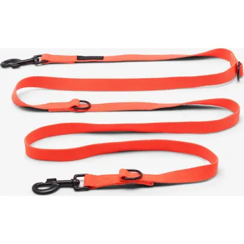 Vodítko pro psa SOLOGNAC Psí vodítko třípolohové oranžové