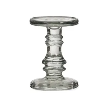 Svícen Skleněný svícen na stůl