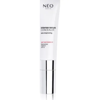 Péče o oční okolí NEO MAKE UP Intense Serum Concealer oční korektor pro rozjasnění a hydrataci odstín 02 Ivory 5 ml