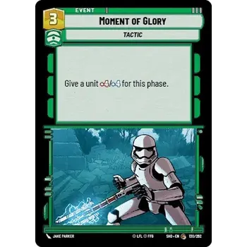 Sběratelská karetní hra Moment of Glory 130/262 - Shadows of the Galaxy Typ karty: Standard