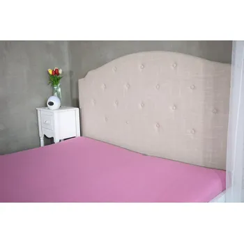 Prostěradlo Astoreo Prostěradlo jersey růžová napínací prostěradlo 180x200 cm