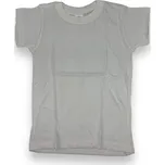 Lucky Green Chlapecké bílé tričko s krátkým rukávem Barva: Bílá, Velikost: 134