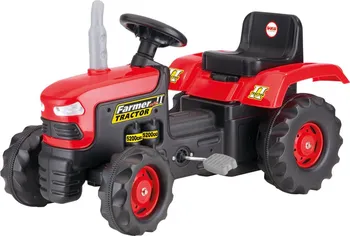 Dětské šlapadlo Dolu 10878050 velký šlapací traktor červený
