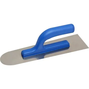 Zednické hladítko Hladítko nerezové s kulatou špičkou 105x325 mm