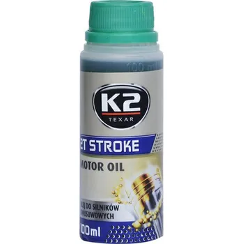 Motorový olej K2 TEXAR 2T Stroke, 100ml, O528GREENML100S
