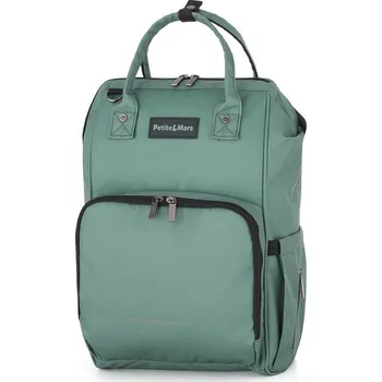 Přebalovací taška Petite & Mars Přebalovací batoh na kočárek Jack - série Catchthemoment Green