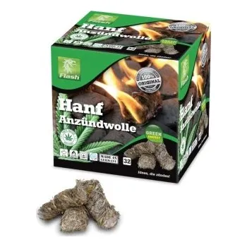 Podpalovač Podpalovač FLASH z konopné vlny 32 ks