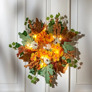 Věnec 3Pagen Věnec Dýně Průměr 33 cm